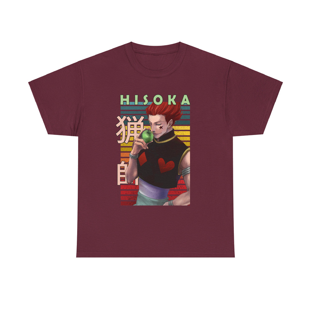Hisoka Morow Hunter X Hunter HXH Retro Style Anime Unisex TShirt 2