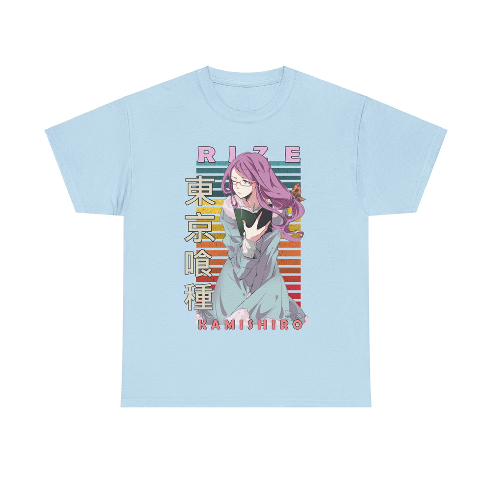 Rize Kamishiro Tokyo Ghoul Tokyo Guru Retro Style Anime Unisex TShirt 4
