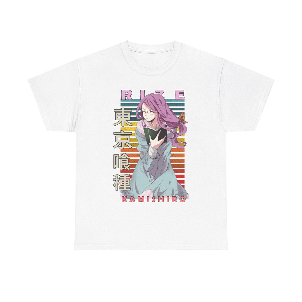 Rize Kamishiro Tokyo Ghoul Tokyo Guru Retro Style Anime Unisex TShirt 1
