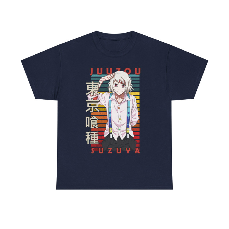 Juuzou Suzuya Tokyo Ghoul Tokyo Guru Retro Style Anime Unisex TShirt 5