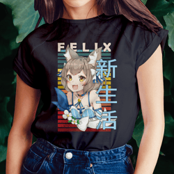 felix argyle rezero starting life in another world retro style anime unisex t-shirt