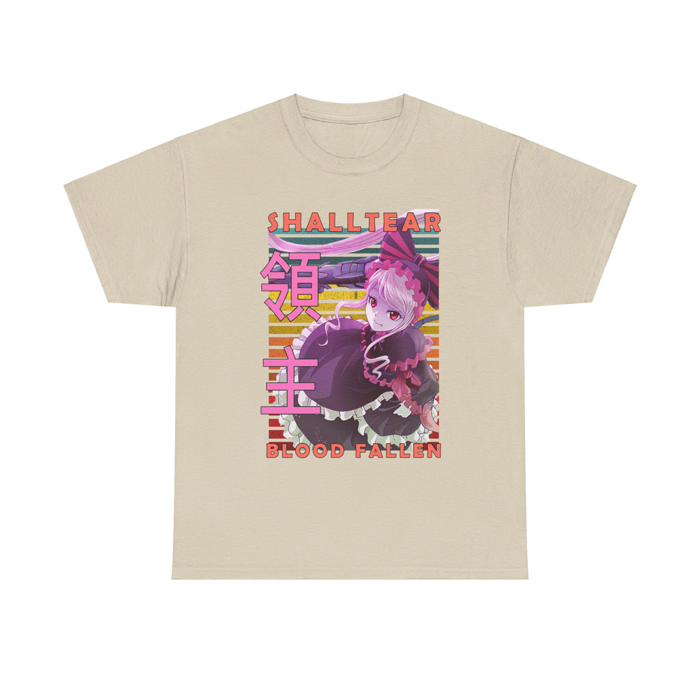Shalltear Bloodfallen Overlord Obarodo Retro Style Anime Unisex TShirt 3