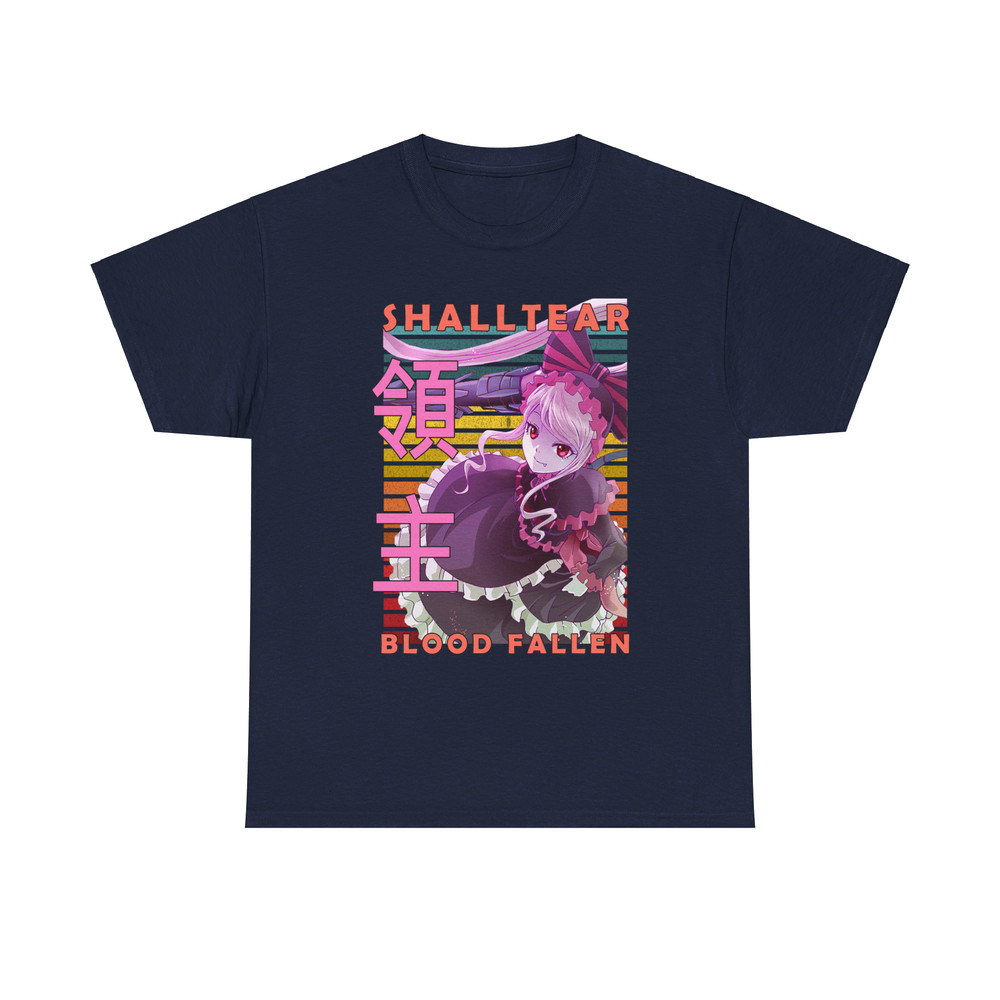 Shalltear Bloodfallen Overlord Obarodo Retro Style Anime Unisex TShirt 5