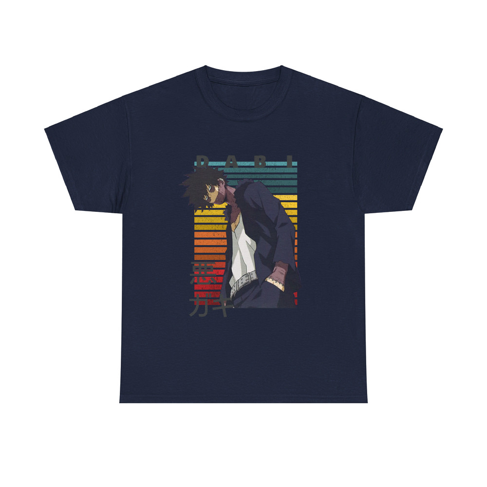Dabi Toya Todoroki My Hero Academia Boku No Hero Academia Retro Style Anime Unisex TShirt 5