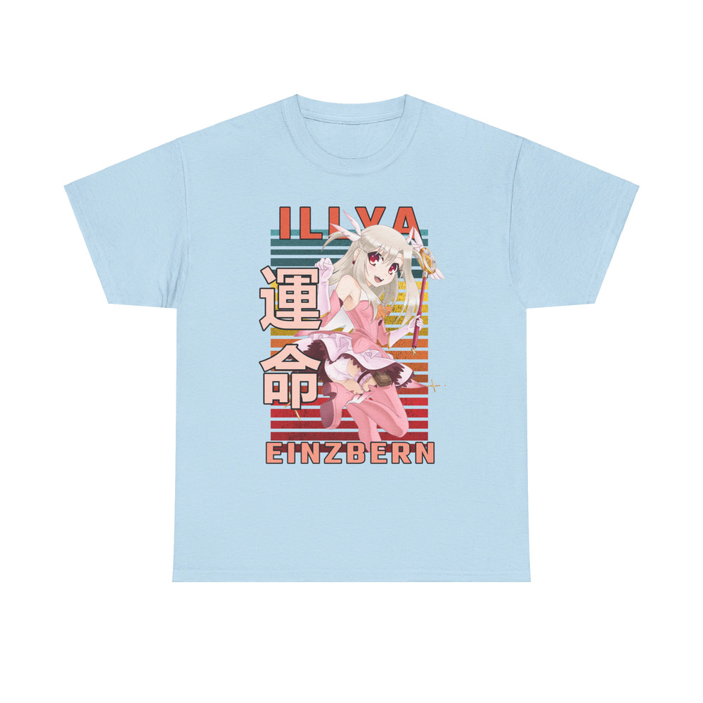 Illyasviel Von Einzbern Fate Stay Night Retro Style Anime Unisex TShirt 4
