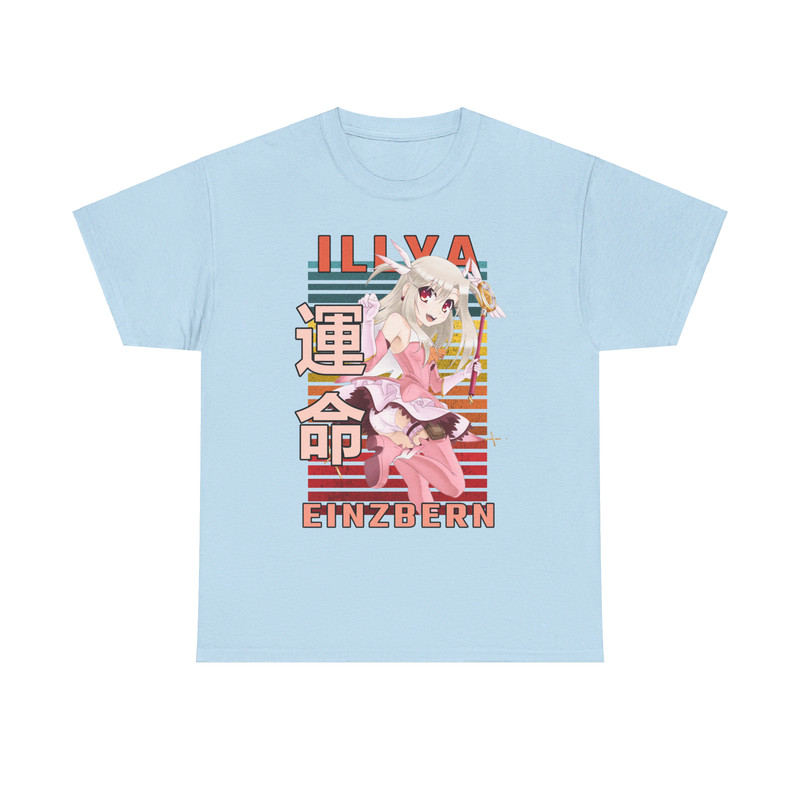 Illyasviel Von Einzbern Fate Stay Night Retro Style Anime Unisex TShirt 4