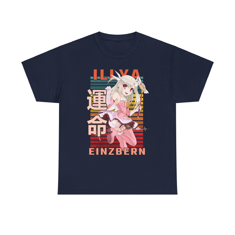 Illyasviel Von Einzbern Fate Stay Night Retro Style Anime Unisex TShirt 5