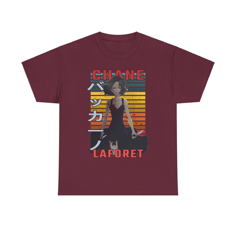 Chane Laforet Baccano Bakkano Retro Style Anime Unisex TShirt 2