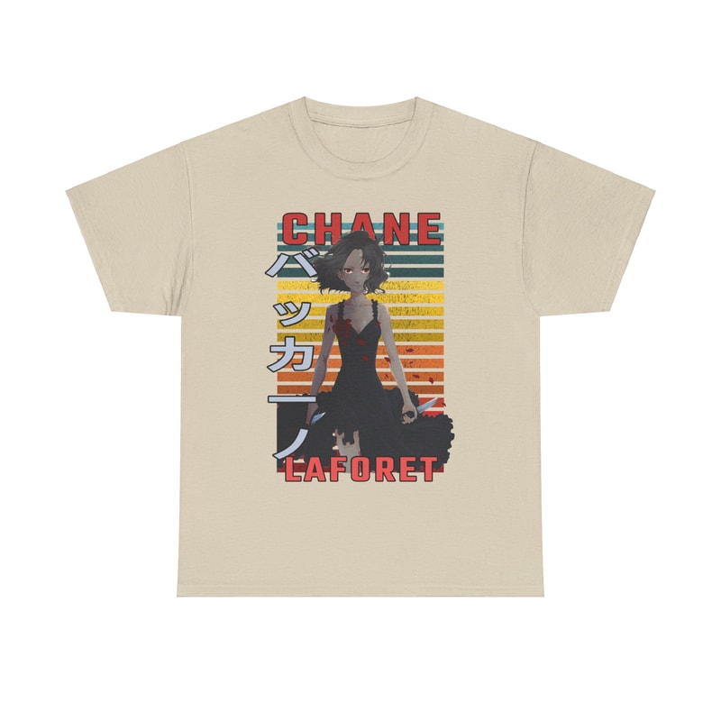 Chane Laforet Baccano Bakkano Retro Style Anime Unisex TShirt 3