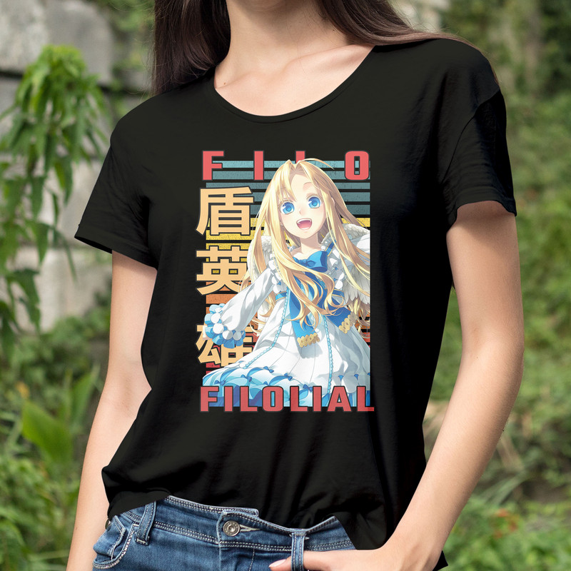 Filo The Rising Of The Shield Hero Retro Style Anime Unisex TShirt 0