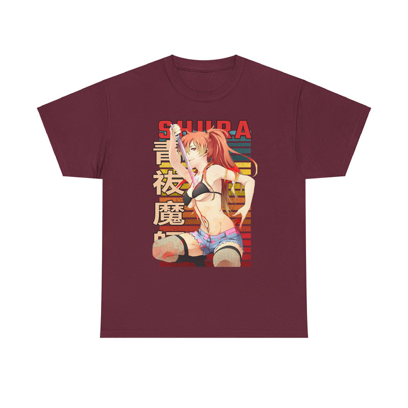 Shura Kirigakure Blue Exorcist Ao No Ekusoshisuto Retro Style Anime Unisex TShirt 2