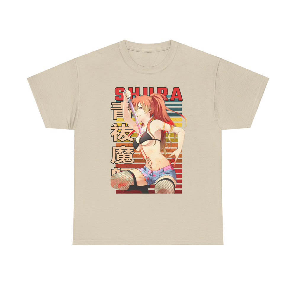 Shura Kirigakure Blue Exorcist Ao No Ekusoshisuto Retro Style Anime Unisex TShirt 3