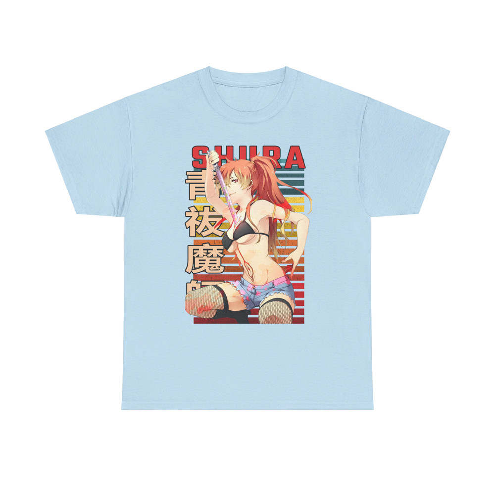 Shura Kirigakure Blue Exorcist Ao No Ekusoshisuto Retro Style Anime Unisex TShirt 4