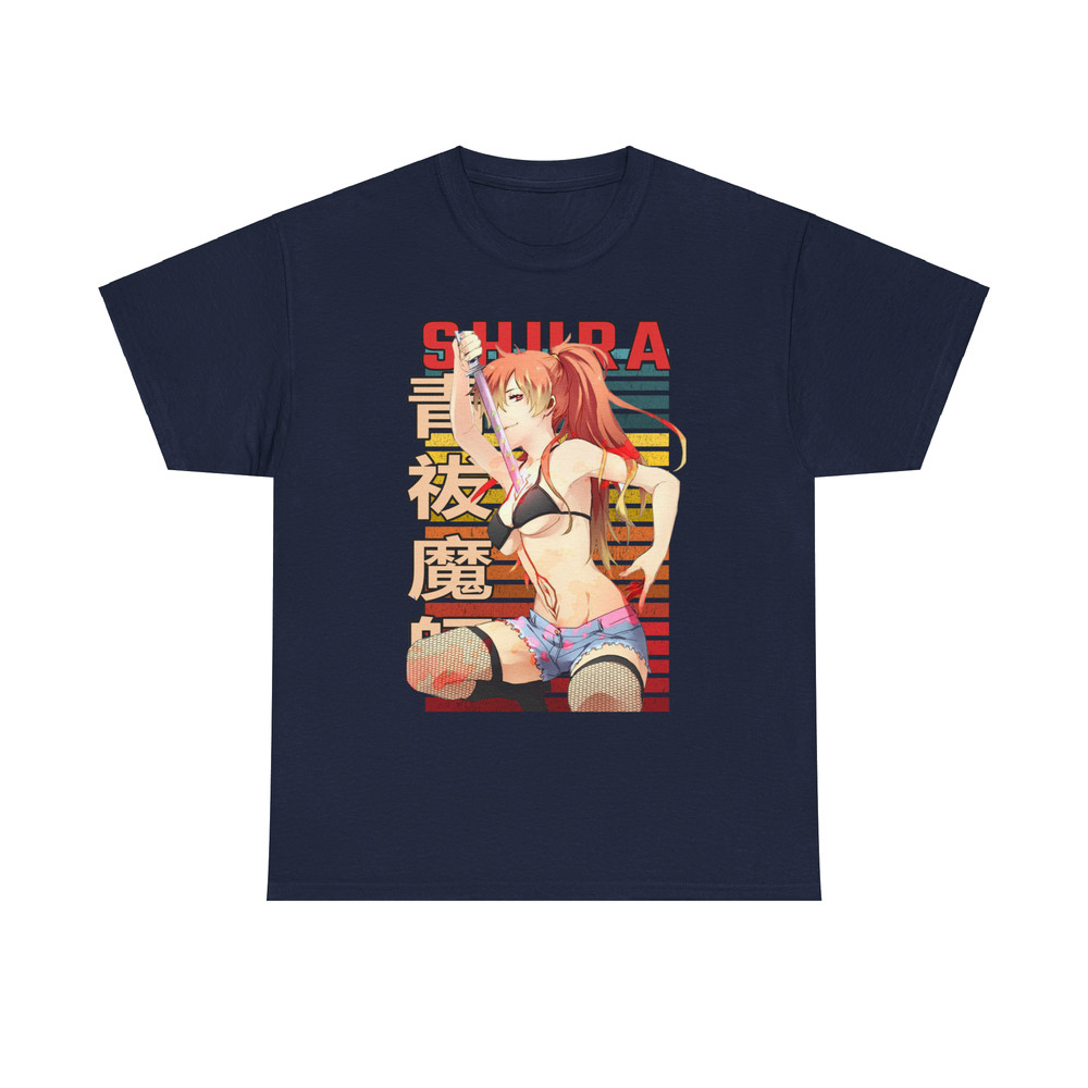 Shura Kirigakure Blue Exorcist Ao No Ekusoshisuto Retro Style Anime Unisex TShirt 5