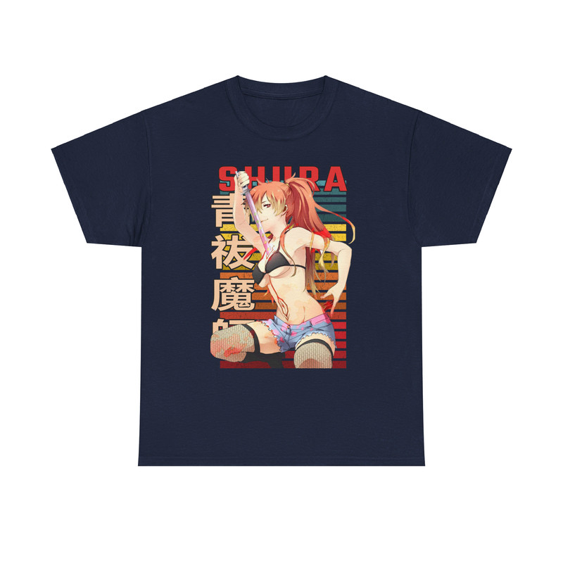 Shura Kirigakure Blue Exorcist Ao No Ekusoshisuto Retro Style Anime Unisex TShirt 5