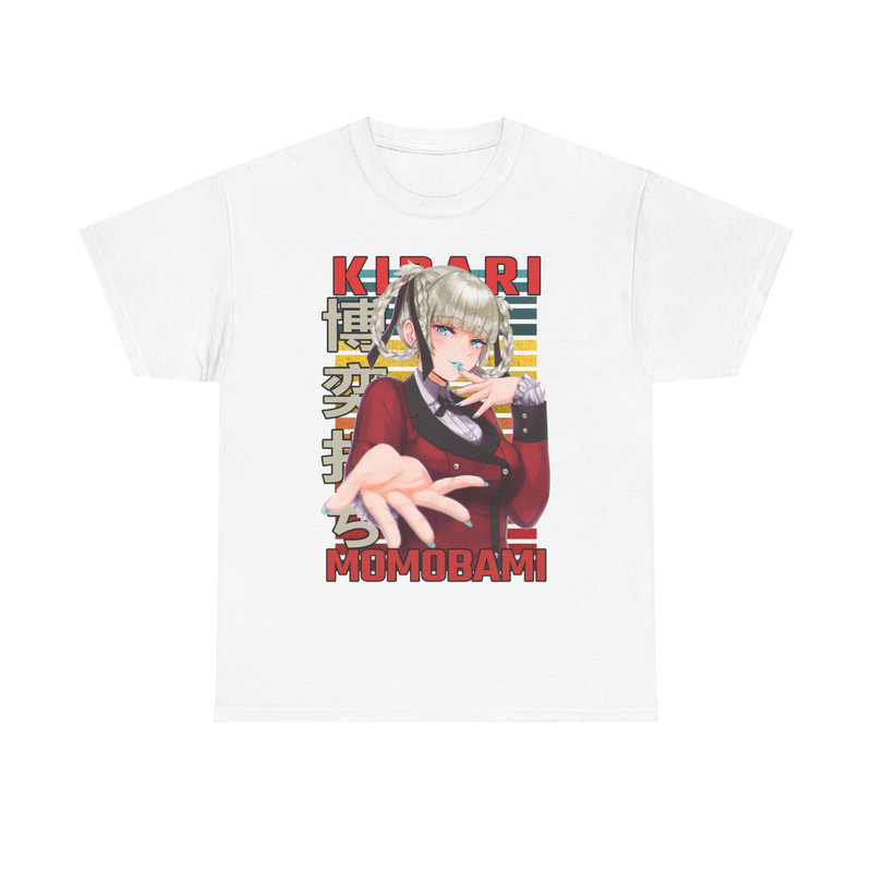 Kirari Momobami Kakegurui Compulsive Gambler Retro Style Anime Unisex TShirt 1