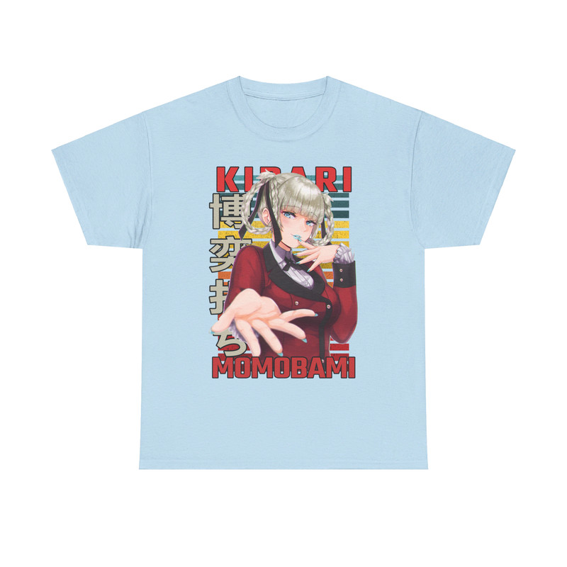 Kirari Momobami Kakegurui Compulsive Gambler Retro Style Anime Unisex TShirt 4