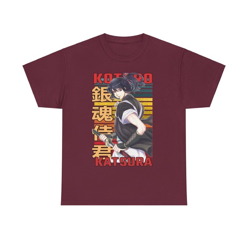 Kotaro Katsura Gintama Retro Style Anime Unisex TShirt 2