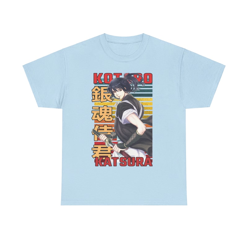 Kotaro Katsura Gintama Retro Style Anime Unisex TShirt 4