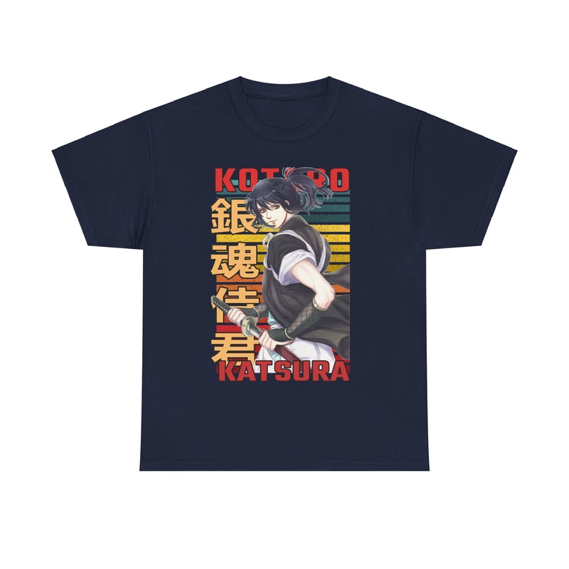 Kotaro Katsura Gintama Retro Style Anime Unisex TShirt 5