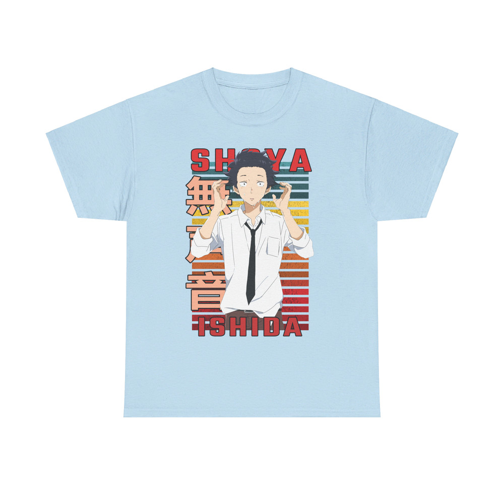 Shoya Ishida A Silent Voice Koe No Katachi Retro Style Anime Unisex TShirt 4