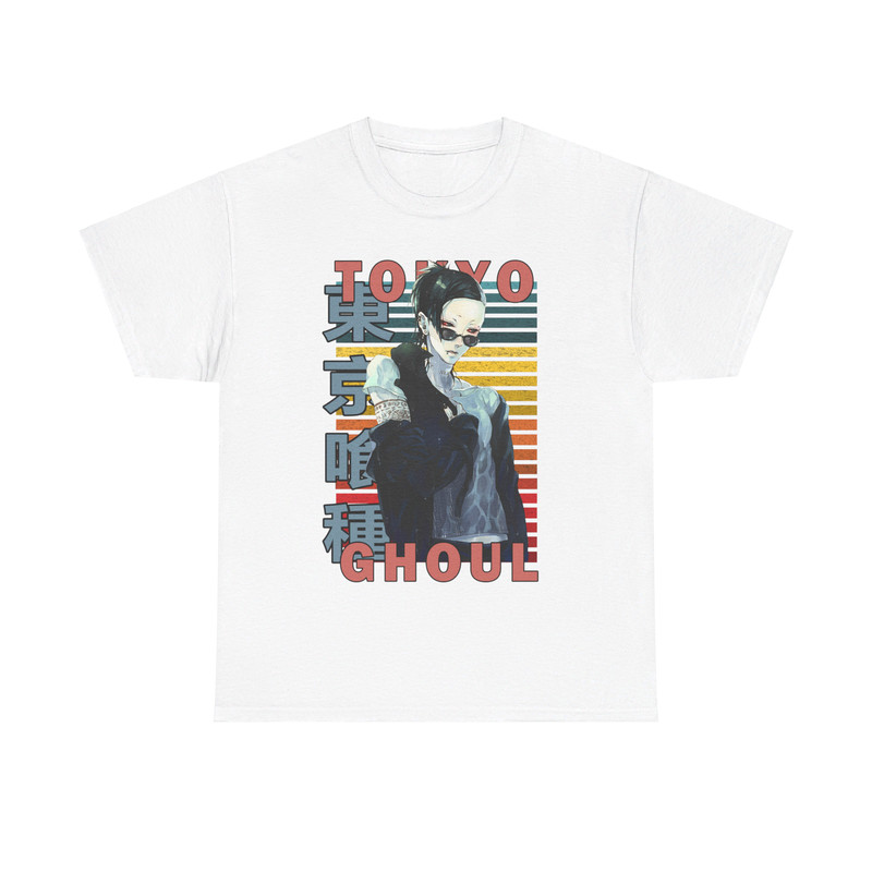 Uta V2 Tokyo Ghoul Tokyo Guru Retro Style Anime Unisex TShirt 1