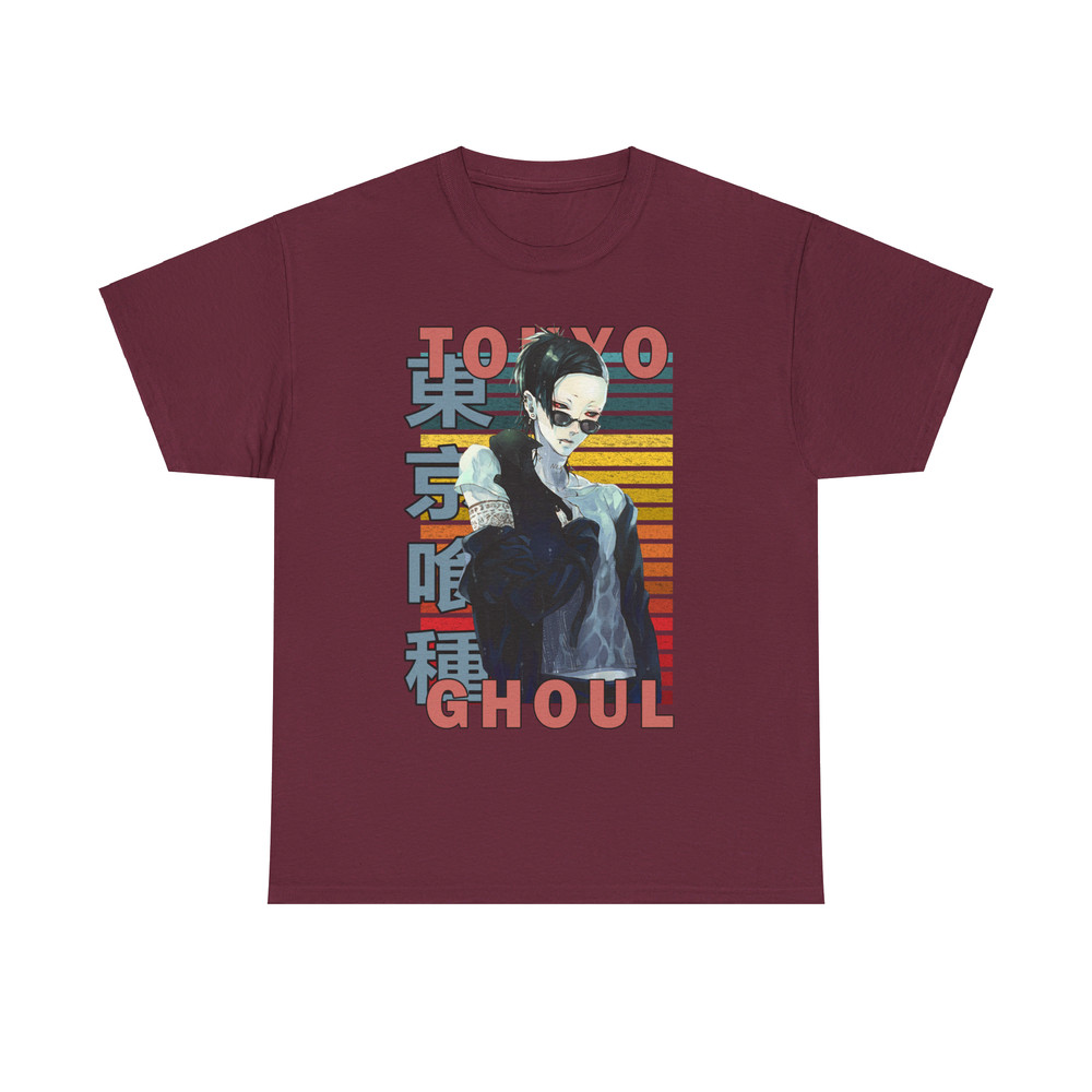 Uta V2 Tokyo Ghoul Tokyo Guru Retro Style Anime Unisex TShirt 2