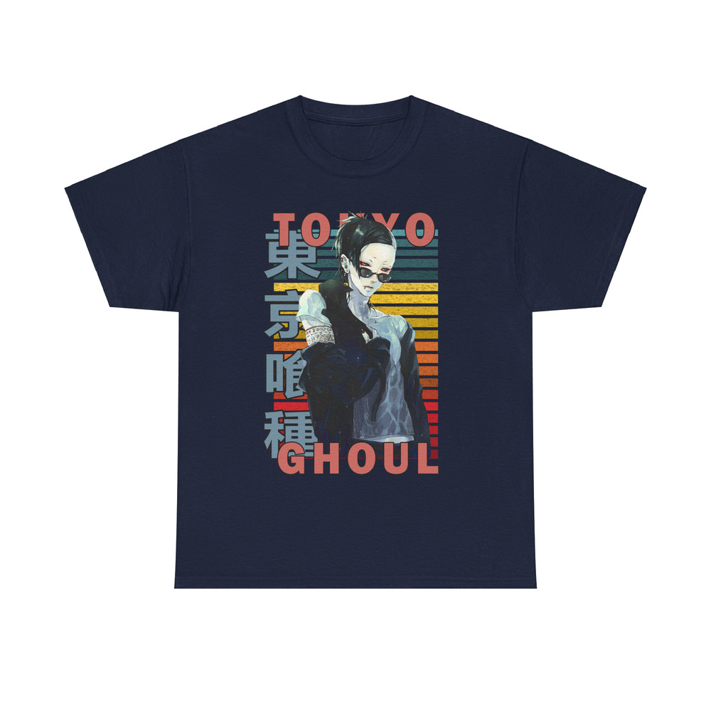 Uta V2 Tokyo Ghoul Tokyo Guru Retro Style Anime Unisex TShirt 5