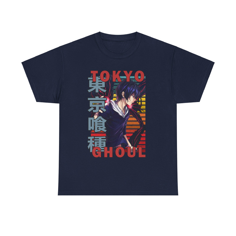 Ayato Kirishima Tokyo Ghoul Tokyo Guru Retro Style Anime Unisex TShirt 5