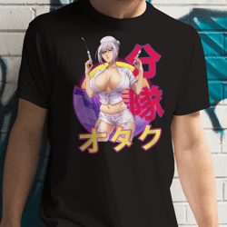 meiko shiraki prison school purizun sukuru retro sunset anime unisex t-shirt