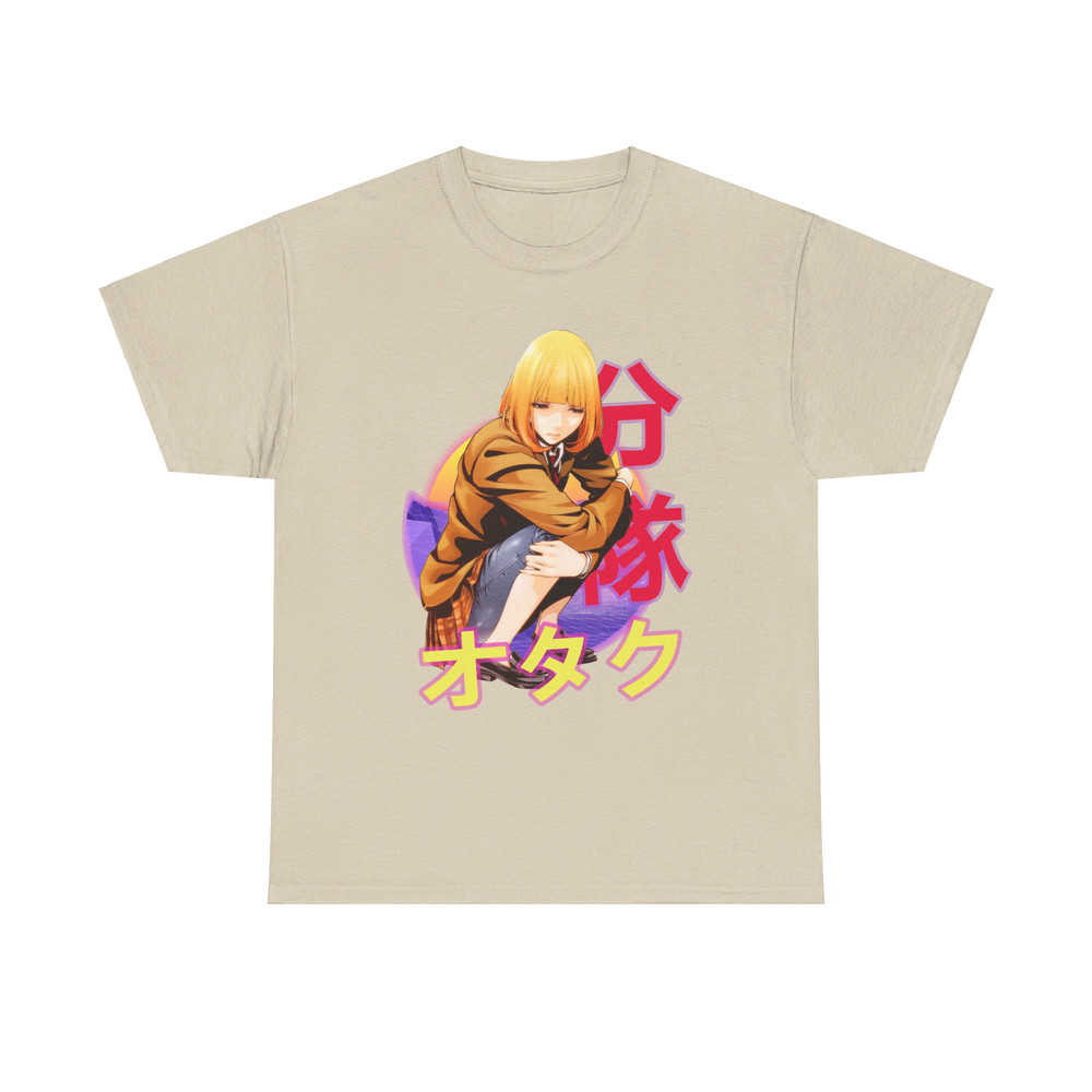 Hana Midorikawa Prison School Purizun Sukuru Retro Sunset Anime Unisex TShirt 3