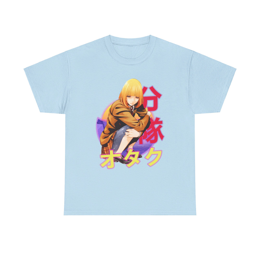 Hana Midorikawa Prison School Purizun Sukuru Retro Sunset Anime Unisex TShirt 4