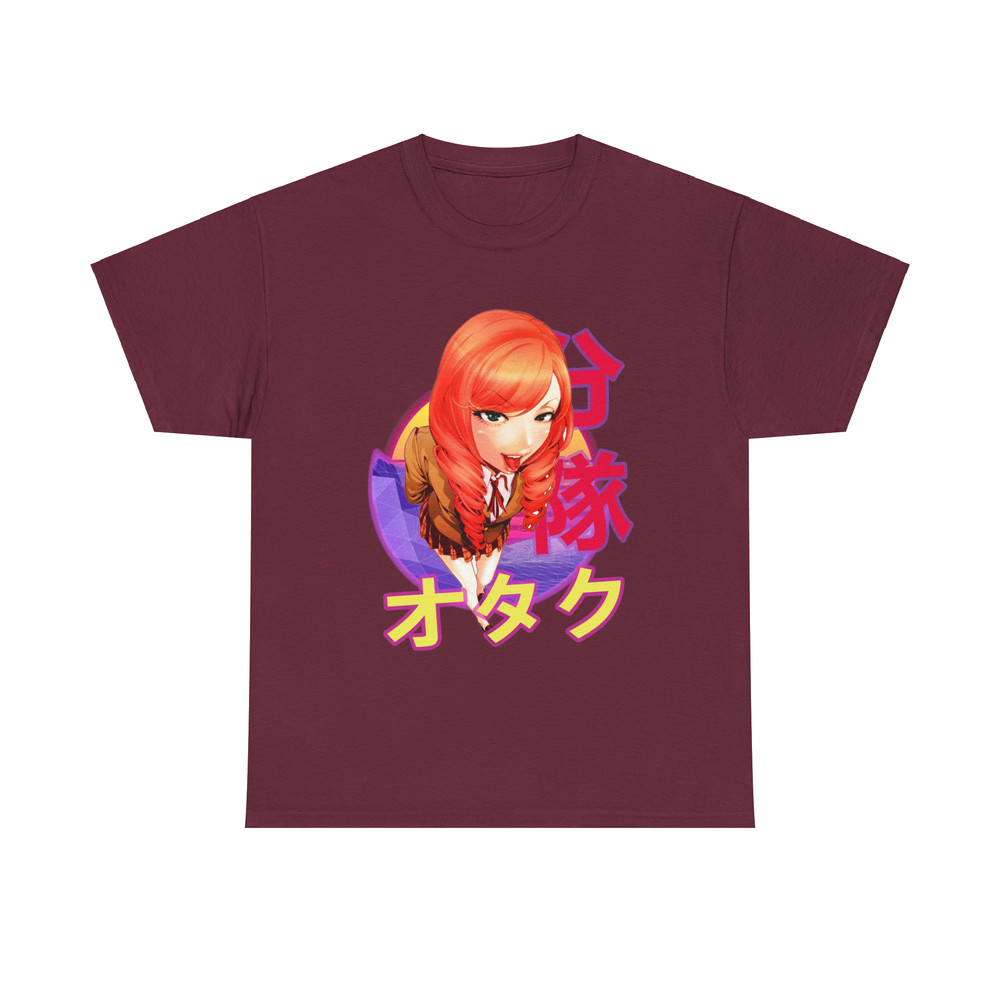 Kate Takenomiya Prison School Purizun Sukuru Retro Sunset Anime Unisex TShirt 2