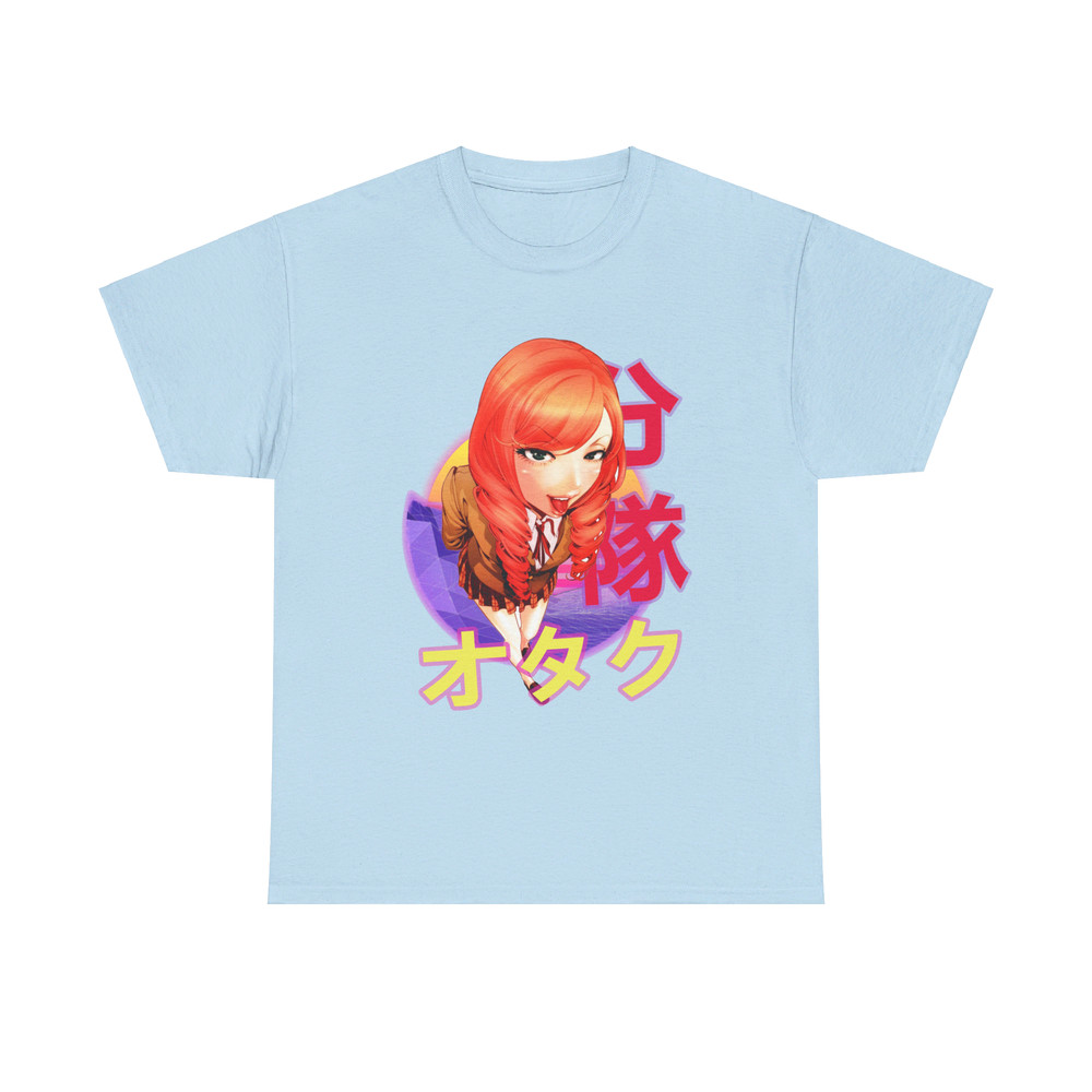 Kate Takenomiya Prison School Purizun Sukuru Retro Sunset Anime Unisex TShirt 4