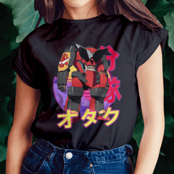 tengen toppa gurren lagann retro sunset anime unisex t-shirt