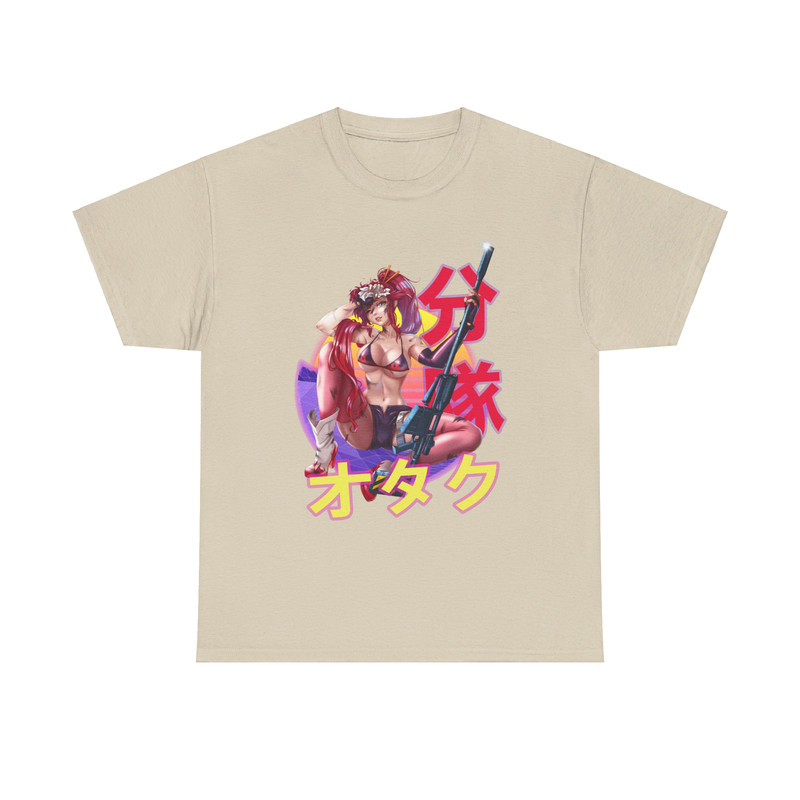 Yoko Littner Tengen Toppa Gurren Lagann Retro Sunset Anime Unisex TShirt 3