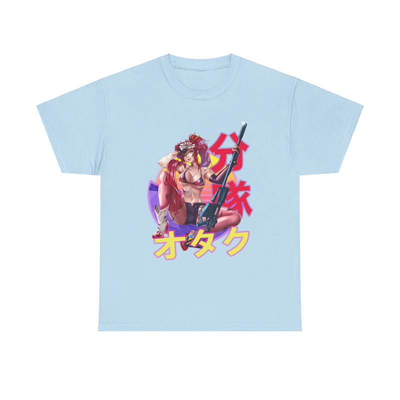 Yoko Littner Tengen Toppa Gurren Lagann Retro Sunset Anime Unisex TShirt 4