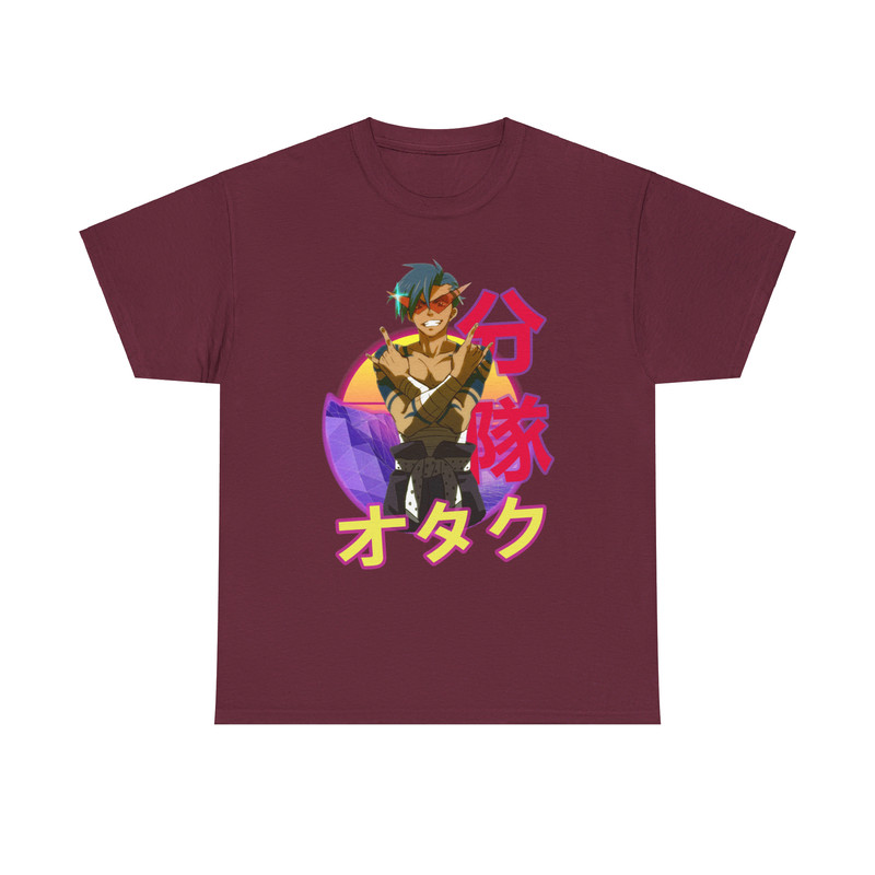 Kamina Tengen Toppa Gurren Lagann Retro Sunset Anime Unisex TShirt 2