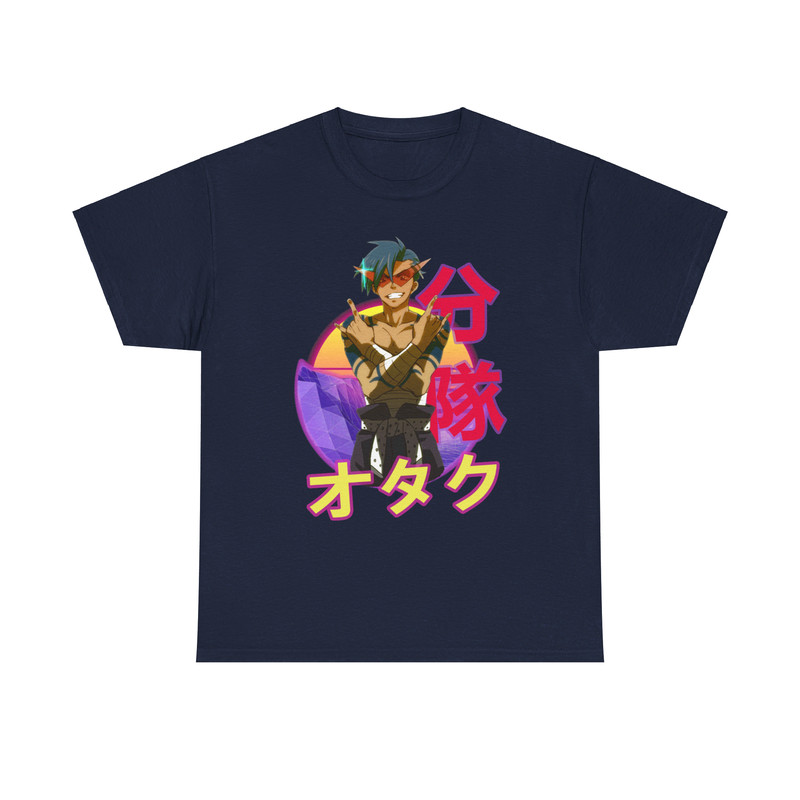 Kamina Tengen Toppa Gurren Lagann Retro Sunset Anime Unisex TShirt 5