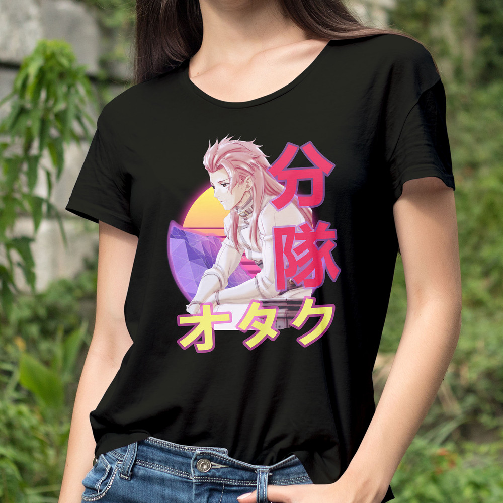 Biba Amatori Kabaneri Koutetsujou No Kabaneri Retro Sunset Anime Unisex TShirt 0