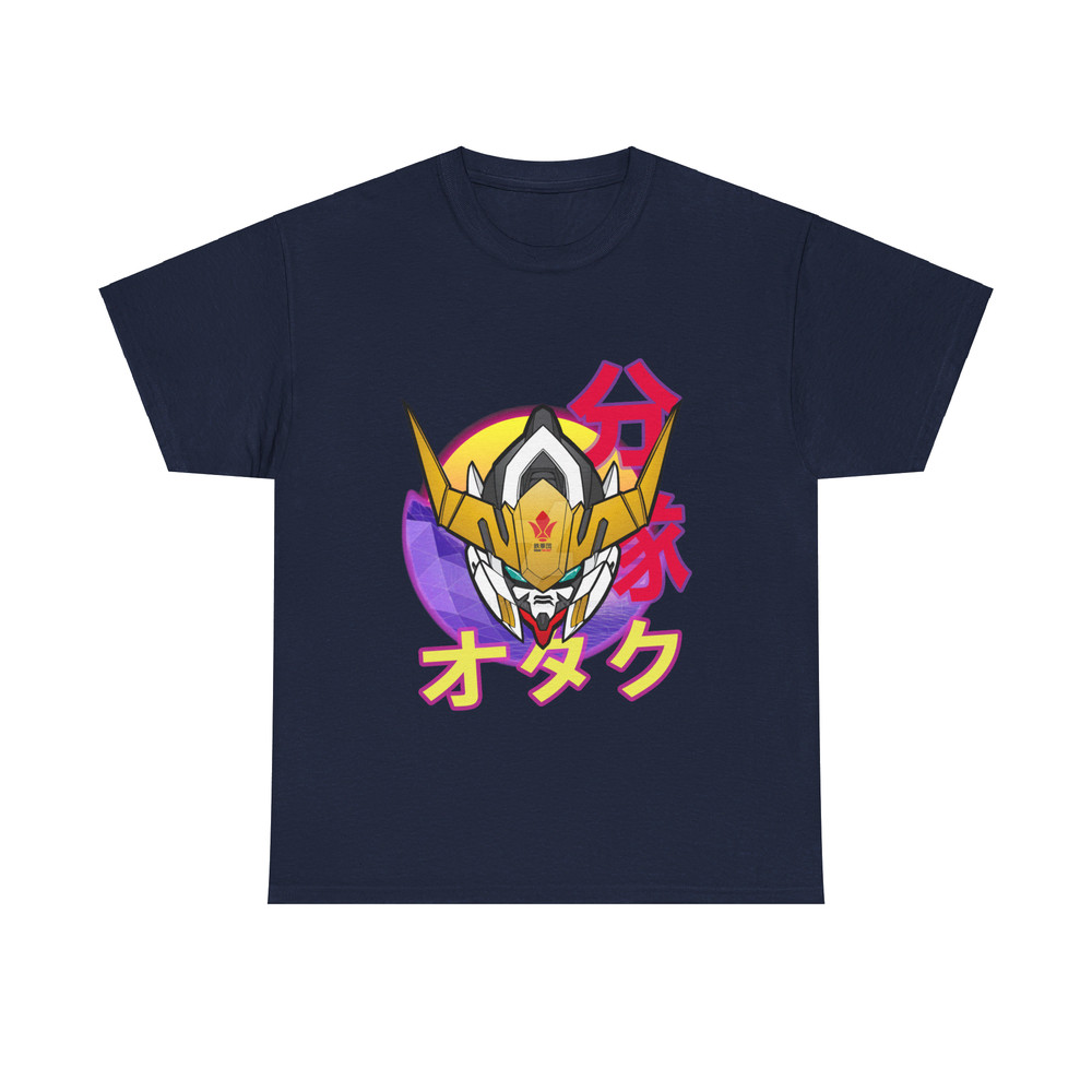 ASWG08 Gundam Barbatos Mobile Suit Gundam Iron Blooded Orphans Retro Sunset Anime Unisex TShirt 5