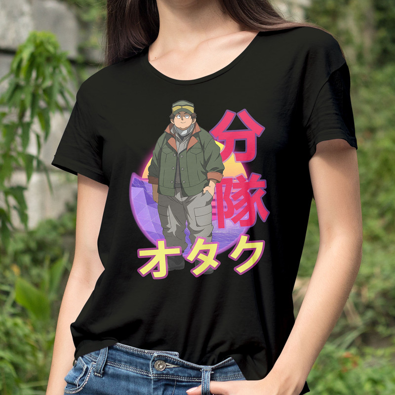 Biscuit Griffon Mobile Suit Gundam Iron Blooded Orphans Retro Sunset Anime Unisex TShirt 0