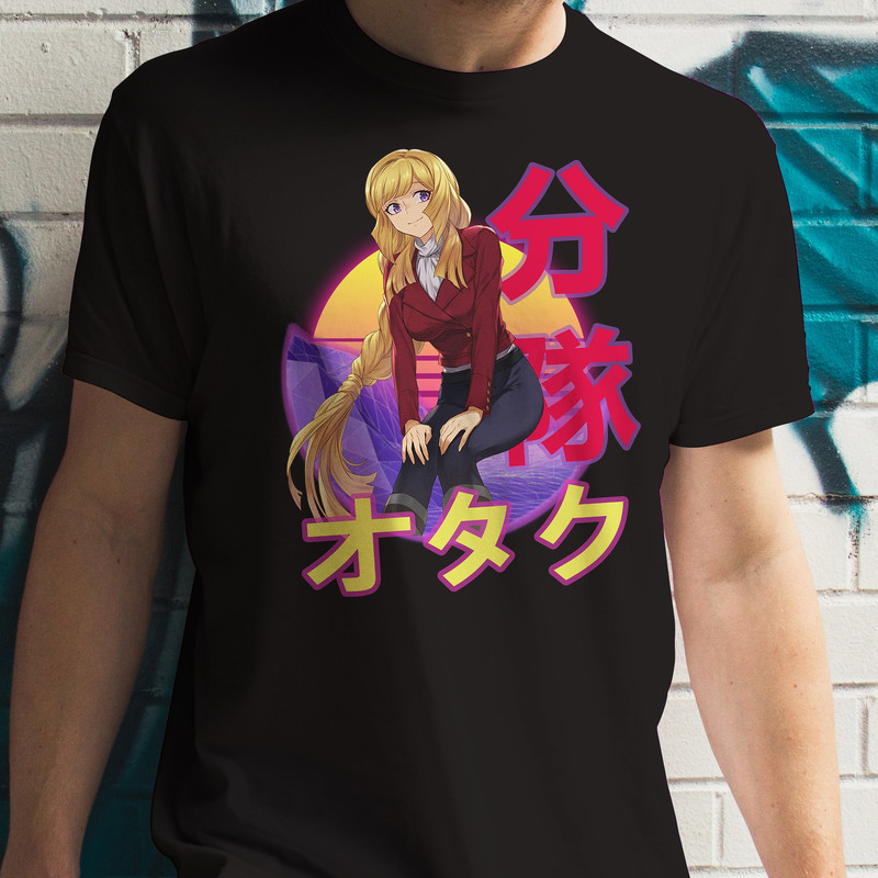 Kudelia Aina Bernstein Mobile Suit Gundam Iron Blooded Orphans Retro Sunset Anime Unisex TShirt 0