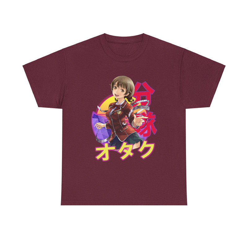 Hare Menjou Guilty Crown Giruti Kuraun Retro Sunset Anime Unisex TShirt 2