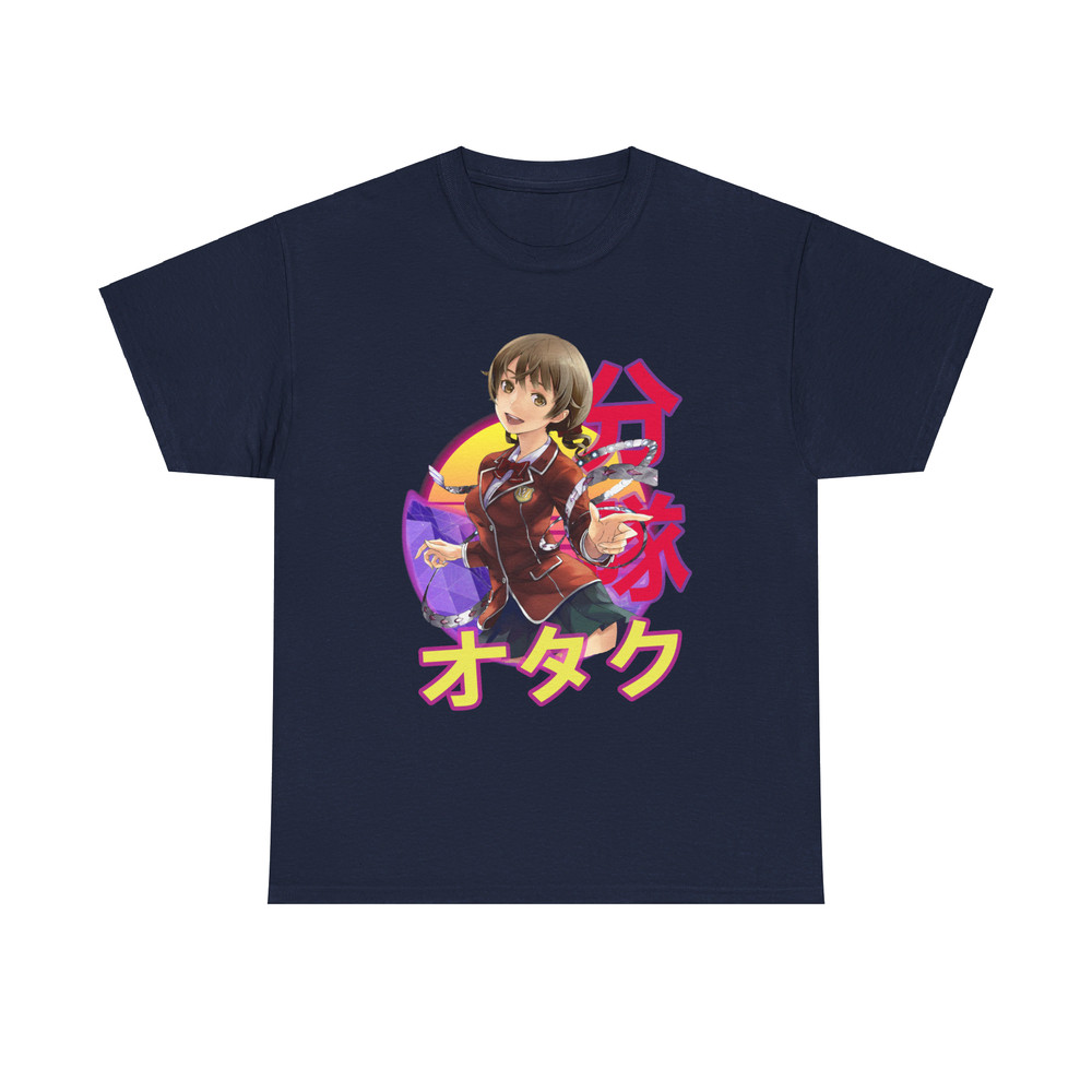 Hare Menjou Guilty Crown Giruti Kuraun Retro Sunset Anime Unisex TShirt 5