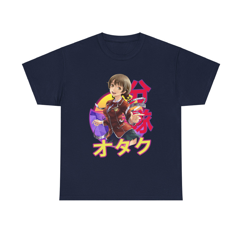 Hare Menjou Guilty Crown Giruti Kuraun Retro Sunset Anime Unisex TShirt 5