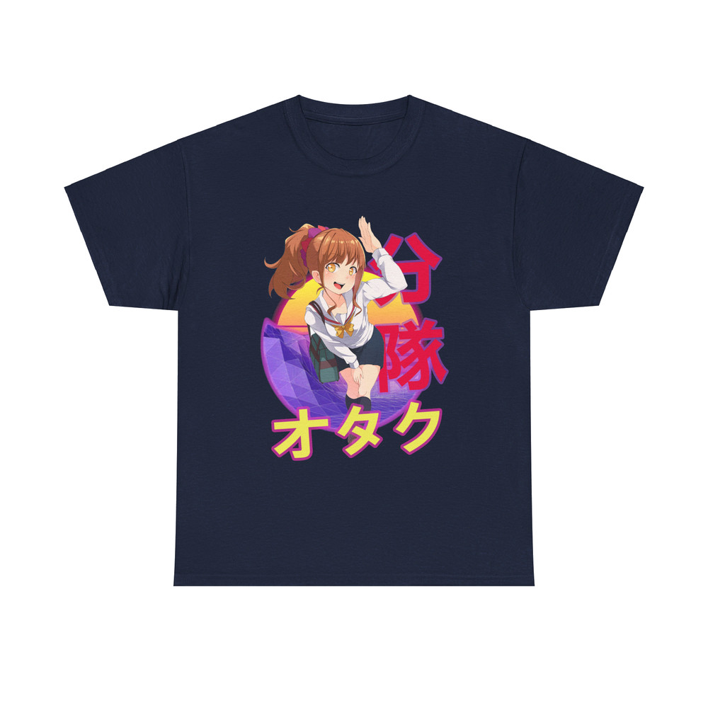 Jinno Megumi Eromanga Sensei Retro Sunset Anime Unisex TShirt 5