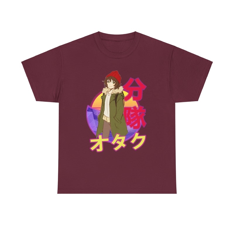 Miki Makimura Devilman Crybaby Retro Sunset Anime Unisex TShirt 2