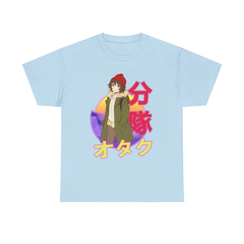 Miki Makimura Devilman Crybaby Retro Sunset Anime Unisex TShirt 4