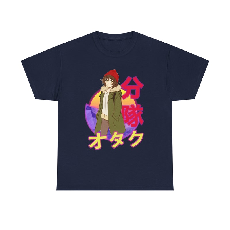 Miki Makimura Devilman Crybaby Retro Sunset Anime Unisex TShirt 5